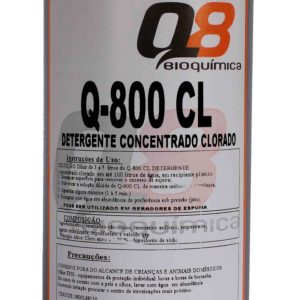 Detergente clorado