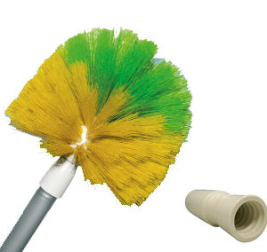 Vassoura limpa teto