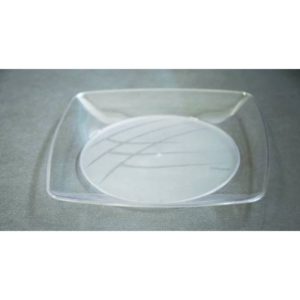 Prato de acrílico grande