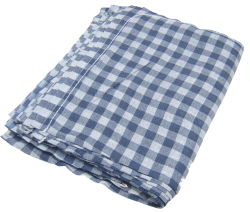 Saco alvejado xadrez Itatex