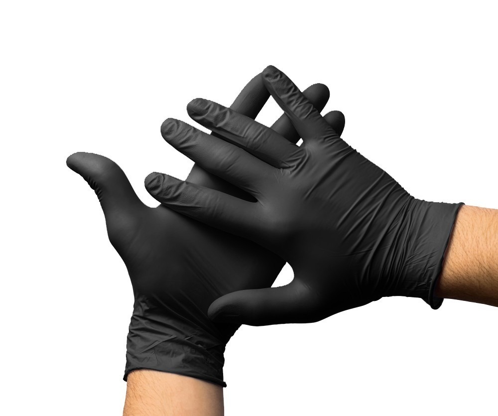 Luva Nitrílica Preta